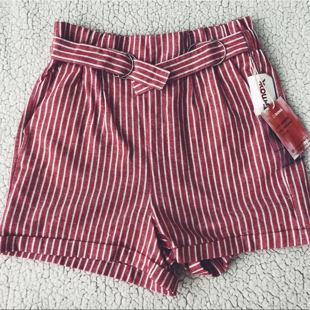 High waisted shorts